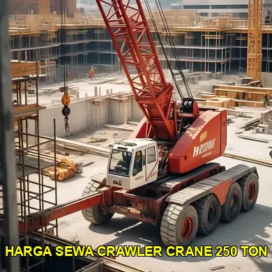 7 Fakta Penting Tentang Harga Sewa Crawler Crane 250 Ton